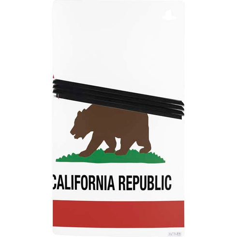 California Republic PS5 Pro Console Skin
